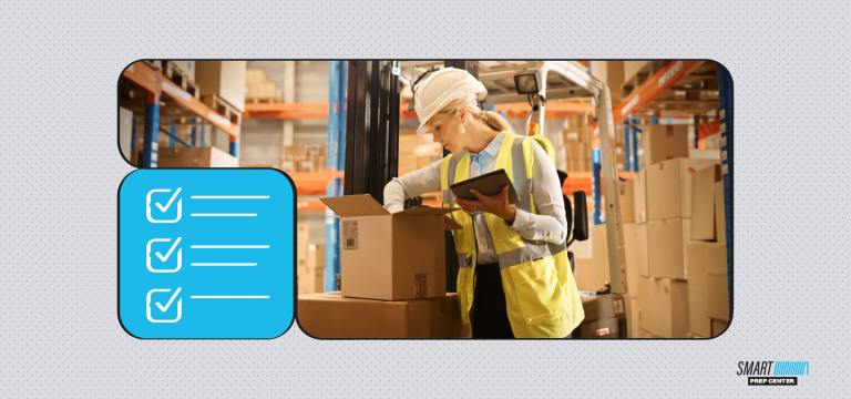 Checklist before shipping goods to the warehouse