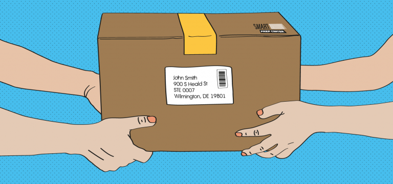 How to send us a product? Example of filling out a delivery form